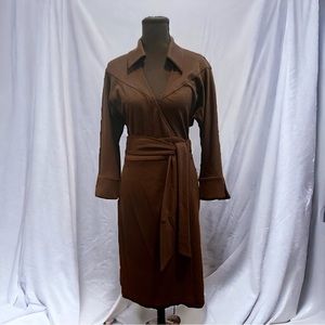 Diane Von Fustenberg wool wrap dress